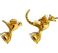 Alessi MGWH30S2 - Juego de 2 Unidades, plástico, diseño de Cobre, Color Dorado