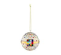 Alessi MJ16 7 Palla di Fidanzamento, Adorno en Porcelana Decorado a Mano