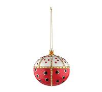 Alessi MJ16 8 Re Coccinello, Adorno en Porcelana Decorado a Mano