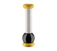 Alessi Molinillo sal y pimienta Totem Domestici MP0210 – Haya – Amarillo/Negro/Blanco