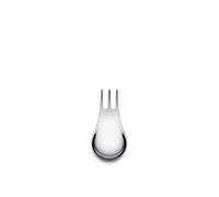 Alessi Moscardino GIMR01S4 - Juego de Cuatro Cubiertos Multiusos de Design, Síntesis de Tenedor y Cuchara, en Acero Inoxidable 18/10 Pulido