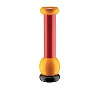 Alessi MP0210 - Molinillo de Sal, Pimienta et Especias de Design, en Madera de Haya, Negro, Amarillo y Rojo