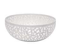 Alessi | Cactus! MSA04/21 W - Frutero Decorado, Acero Inoxidable y Resina Epoxi, Blanco