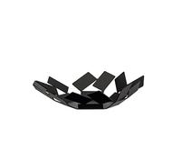 Alessi MT01 B, Cesta, Acero Inoxidable, Negro, 24, 5 x 23, 2 x 6, 2 cm, Negro, 24,5 x 23,2 x 6,2 cm