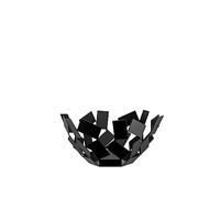 Alessi MT02 B, Frutero, Acero Inoxidable, Negro, 27, 3 x 27, 3 x 13 cm, Negro, 27,3 x 27,3 x 12,7 cm