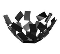 Alessi MT02 B Stanza dello Scirocco Frutero de Acero y Resina Negro