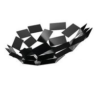 Alessi MT03 B Stanza dello Scirocco Centro de Mesa Negro - Diseño moderno y elegante en acero