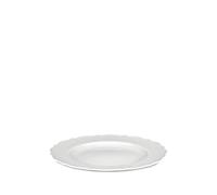 Alessi MW01/1 Juego de 4 Platos Planos de Porcelana Dressed por Marcel Wanders - Diseño Elegante y Discreto