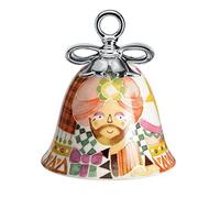 Alessi MW40 8 - Porcelana decorada navideña, multicolor, 7,2 x 7,2 x 8,5 cm
