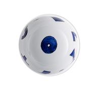 Alessi NF08/38 20 Ensaladera, Porcelain, Azul