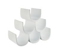 Alessi Noè GIA13 Botellero Modular de Diseño en Resina Termoplástica, Blanco
