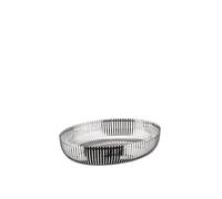 ALESSI Cesta ovalada de acero inoxidable de 26 cm plata
