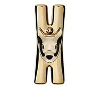 Alessi - Pinza en resina termoplástica y pvd, oro con imán