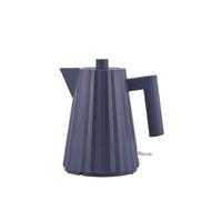 Alessi Plissé MDL06/1 DAZ - Hervidor Eléctrico de Diseño, en Resina Termoplástica, Enchufe Europeo, 2400 W, 100 zul