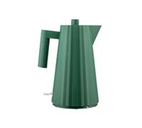 Alessi Plissé MDL06 GR - Hervidor Eléctrico de Diseño, en Resina Termoplástica, Enchufe Europeo, 2400 W, 170 cl, Verde