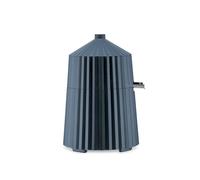 Alessi Plissé MDL07 G - Exprimidor de Cítricos Eléctrico de Diseño, en Resina Termoplástica, Enchufe Europeo, 80 W, Gris