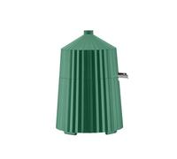 Alessi Plissé MDL07 GR - Exprimidor de Cítricos Eléctrico de Diseño, en Resina Termoplástica, Enchufe Europeo, 80 W, Verde