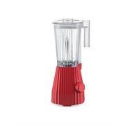 Alessi Plissé MDL09 R, Batidora de Diseño con Jarra Graduada, en Resina Termoplástica, Enchufe Europeo 700W, 1,5l, Roja