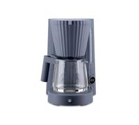 Alessi Plissé MDL14 G - Máquina para Café Filtrado de Diseño, Función Automática de Arranqueen, en Resina Termoplástica, Enchufe Europeo, 1100 W, 150 cl, Gris
