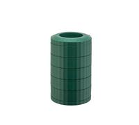 Alessi Contenedor porta cápsulas PLISSE MDL19, 5 estantes giratorios, verde oscuro