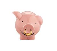 Alessi Porcafortuna AGJ01 14 - Figura para Belén Porcafortuna Design, Fabricada en Porcelana y Decorada a Mano, Multicolor, Talla unica