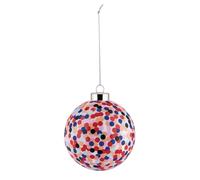 Alessi Proust AM43 2 - Bola para Árbol de Navidad de Design, en Vidrio Soplado Decorada a Mano