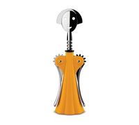 Alessi Anna G. AM01 DY - Sacco de Corcho de Design, en Resina Termoplástica y Zamak Cromado, Amarillo