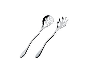 ALESSI Salatbesteck Mediterraneo Edelstahl plata