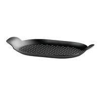 Alessi Sartén parrilla Edo hierro fundido 24.5x40 cm