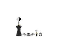 ALESSI Set de bar ALESSI+WINE 4 piezas Negro / Acero inoxidable negro