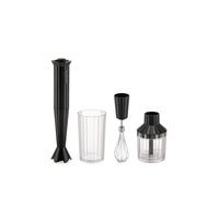 Alessi Set de batidora de mano Plissé Negro