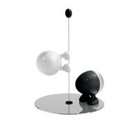 Alessi Set de Salero y pimentero Lilliput negro-blanco