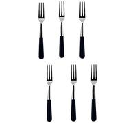 ALESSI Set de Seis Tenedores de Mesa 4dientes 40