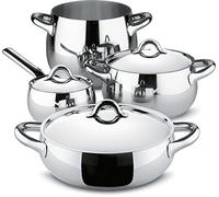 Alessi SG100S7 Mami - Juego de cacerolas (Acero Inoxidable, 38 x 46 x 40 cm)