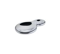 ALESSI Soporte para cucharas T-1000 de acero inoxidable plata