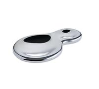 ALESSI Soporte para cucharas T-1000 de acero inoxidable plata