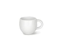 Alessi Taza de café moca All-time 10 cl blanco