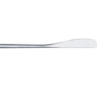 Alessi Ti04/3 Mu - Cuchillo de mesa (acero Aisi 420 brillante, set de 6 piezas)