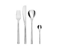 Alessi TI04S24 MU Servicio de Cubiertos, Acero Inoxidable 18/10, Juego de 24 Piezas