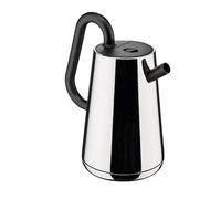 Alessi Toru NE01 B, Hervidor Eléctrico de Diseño, en Acero Inoxidable 18/10 y Resina Termoplástica, Enchufe Europeo, 2400 W, 170 cl, Negro