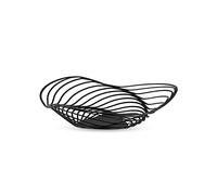 Alessi Trinity ACO03 B - Frutero de Diseño, en Acero Coloreado con Resina Epoxi, Grande, Negro