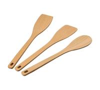 Alessi Pots and Pans AJM27SET - Juego de cuchara, espumadera y espátula de madera, 1 juego (3 unidades)