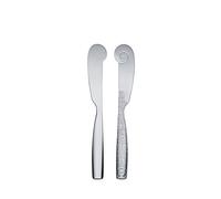 Alessi Vestida, Juego de 6 Cuchillos de Mantequilla Dressed, Acero 18-10, Plateado