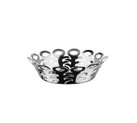 Alessi Vimini Cesto Perforado, Acero Inoxidable 18/10, 21 cm