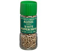 Alessi White Peppercorn, 1.51-Ounce Grinders (Pack of 6)