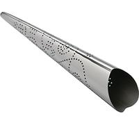 Alessi You MMI25 - Filtrador de Tè de Design, Forma Cónica con Pequeños Orificios, en Acero Inoxidable 18/10 Brillante