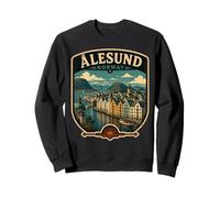 Alesund Noruega Familia Viaje a casa Alesund Vacaciones Sudadera