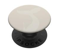 Aleta de Ballena Beige Orcas Rescate Orca Mar Animal Ballena Océano PopSockets PopGrip Adhesivo