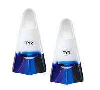 Aleta de nataci?n de silicona TYR Stryker para competici?n y entrenamiento XX-Large Azul/