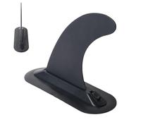 Aleta de Surf de Alto Rendimiento | con Base hidrodinámica de Nailon Universal,Recambio Desmontable para Tabla de Paddle Surf,para Entrenamiento Deportivo en Mar, Playa, Lago, Río, Piscina, Viajes